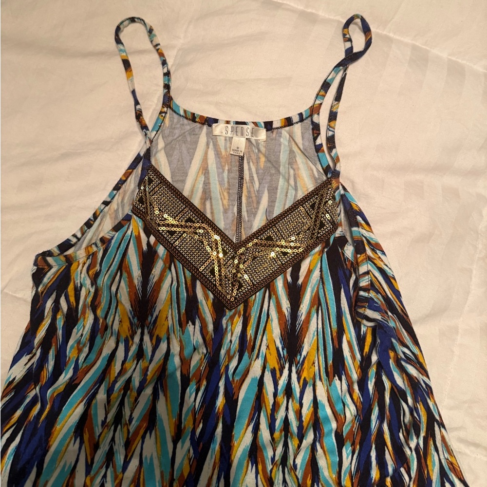 Spense Multicolor Patterned Dress - image 2